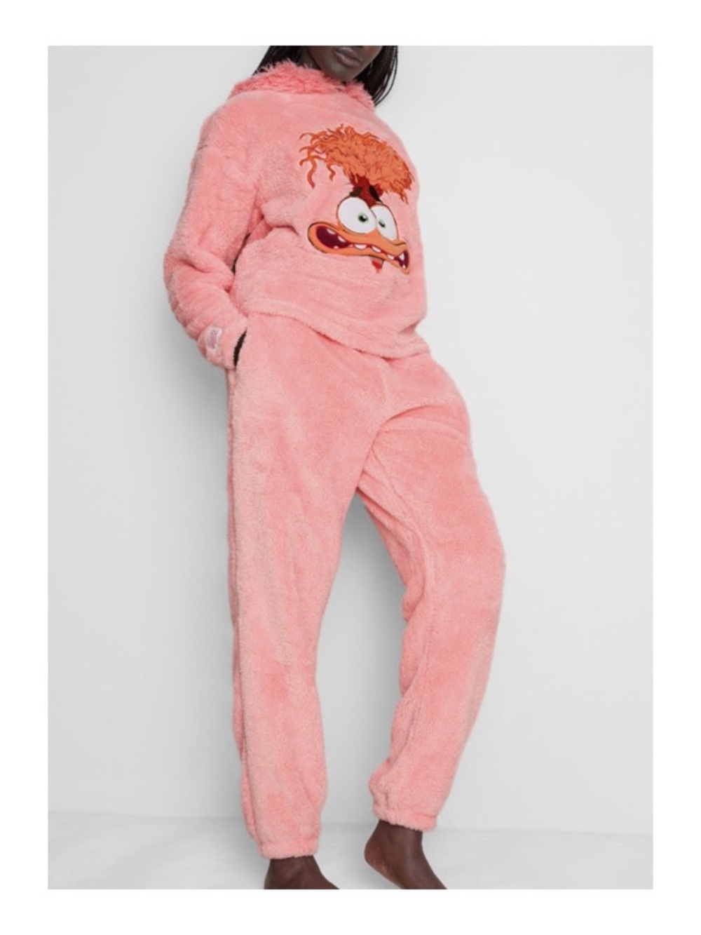 Primark Fluffy Pjs Women's Light Pink
Disney's Inside Out Anxiety

 Coral